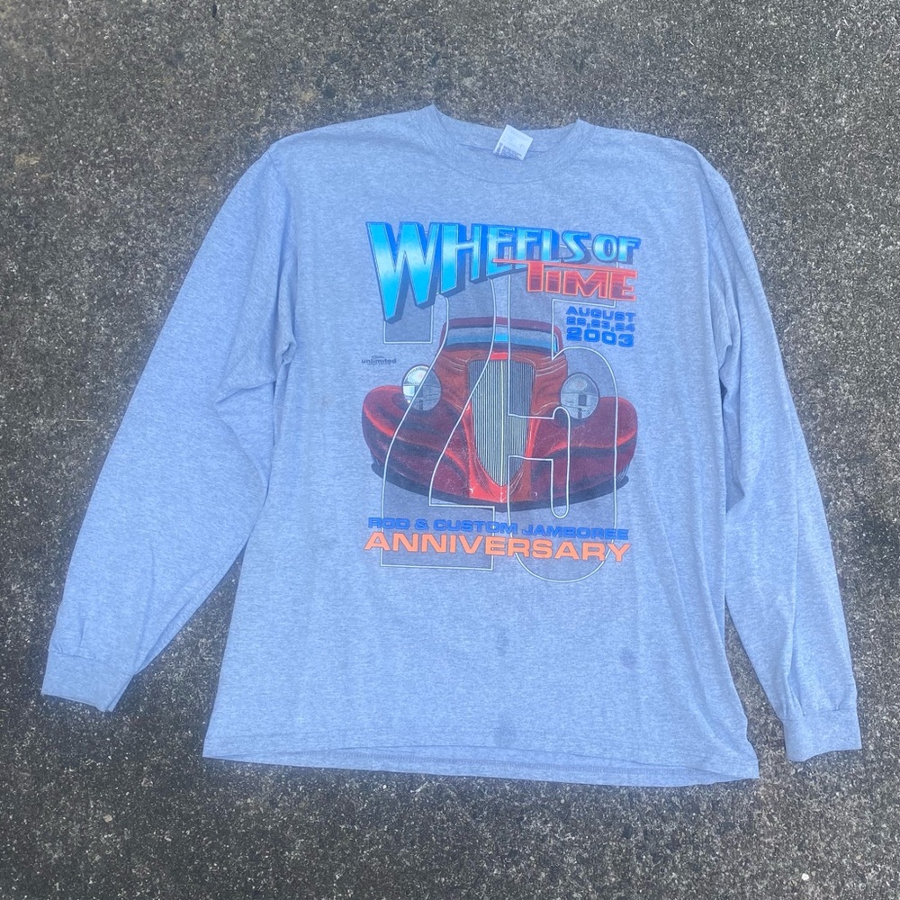 1990s Wheels of Time tee